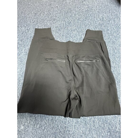 Athleta Venice High Rise Jogger Pants Pockets Black Athleisure Size Medium - Picture 5 of 6